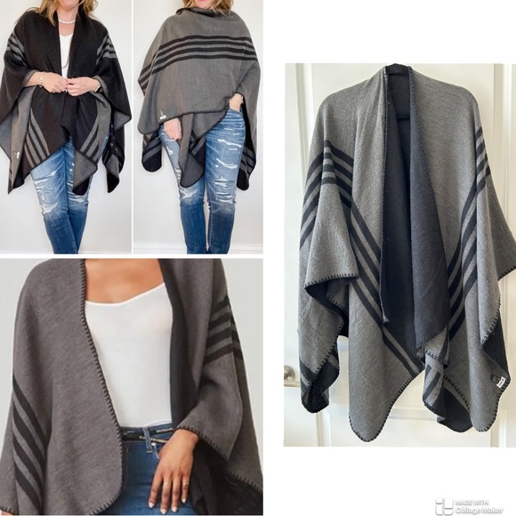 BB Dakota Accessories - BB Dakota Blanket Wrap/Scarf